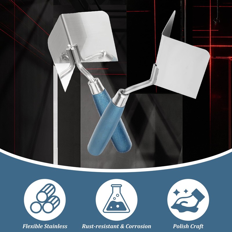 DAJAVE 2 Pack Drywall Corner Tool Set, 3 Inch Drywall