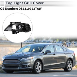 RATCHROLL Front Right Fog Light Grill for Ford Fusion 2013-2016 Front Lower Bumper Fog Light Cover Inserts No.DS7319952TAW ABS 1 Pc