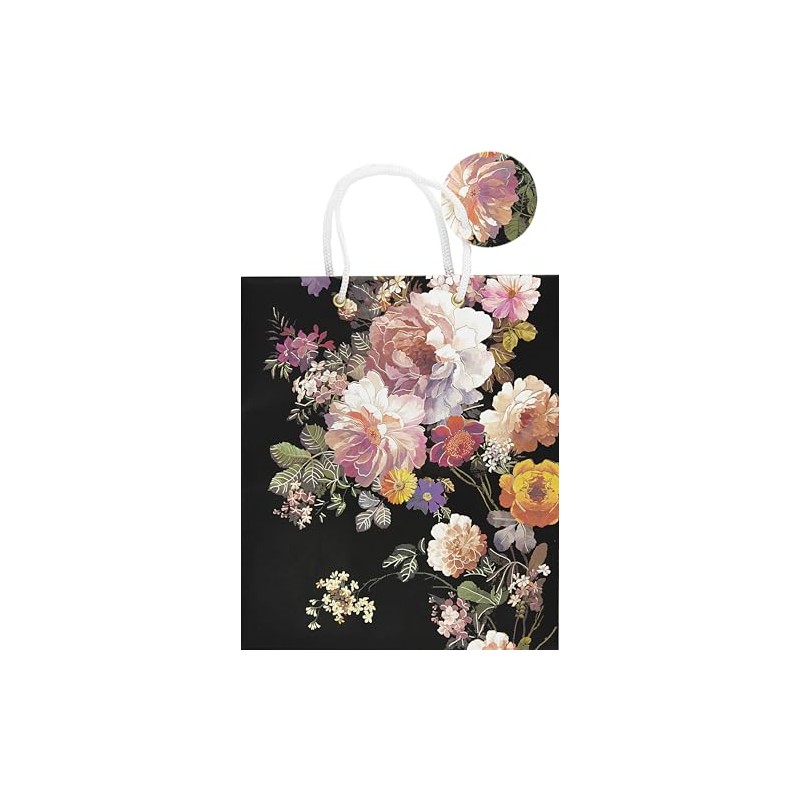 Midnight Floral Gift Bag