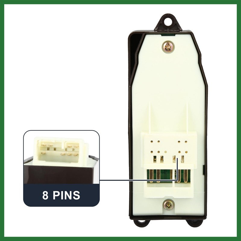 Motoforti 84820-10090 Driver Side Power Window Switch for Toyota Yaris