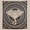 Kunst und Magie Bedspread Wall Hanging Decorative Cloth Elephant Mandala