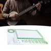 Banjo Chord Chart Feature and Tune Fingering Poster Coated Paper