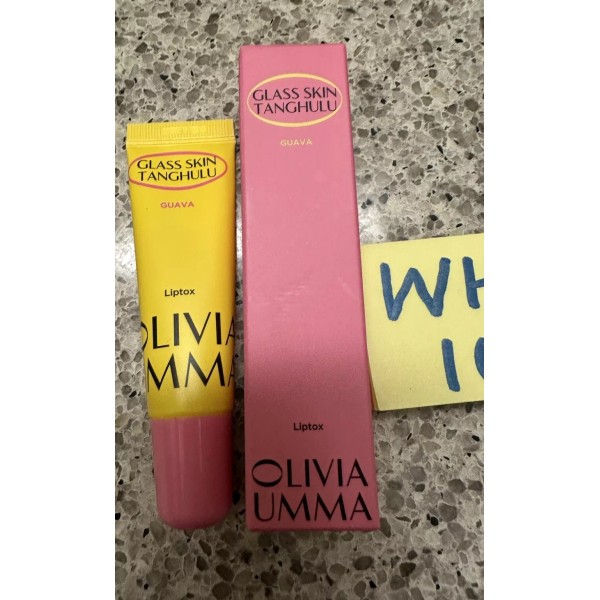 OLIVIAUMMA Glass Skin Tanghulu Liptox in GUAVA .33oz/10mL FULL SIZE;