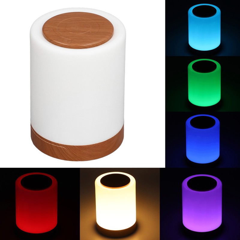Touch Night Light USB Charging Timing RGB Color Changing Hangable