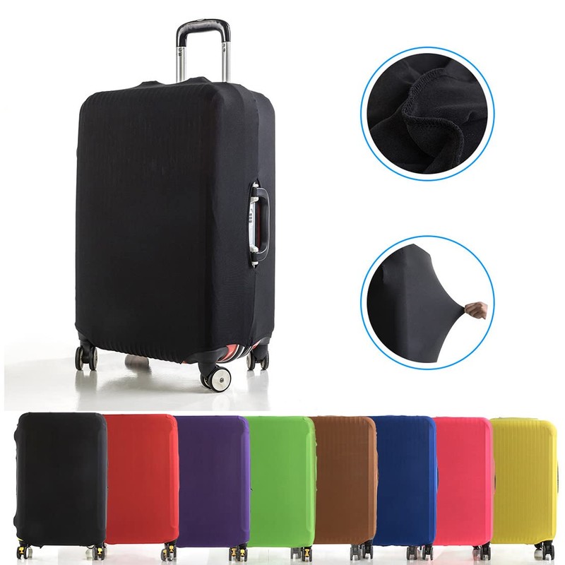 Anawakia Elastic Plain Suitcase Cover Protective Case Suitcase Protective Cover