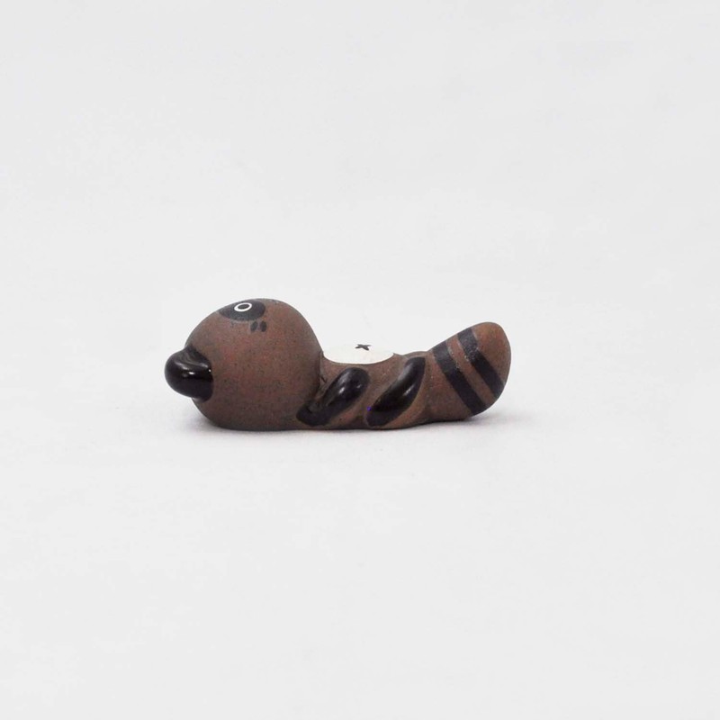 Skater CHO3-A Ceramic Chopsticks Rest Raccoon