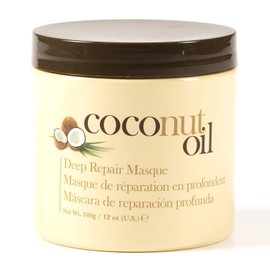 Hair Chemist Coconut Repair Masque, Hair Mask Deep Conditioning Hair Treatment, Helps Repair and Regrow Damaged Hair, Nourishes the Scalp and Revitalizes Hair, Safe For Color Treated Hair, 8 Ounce