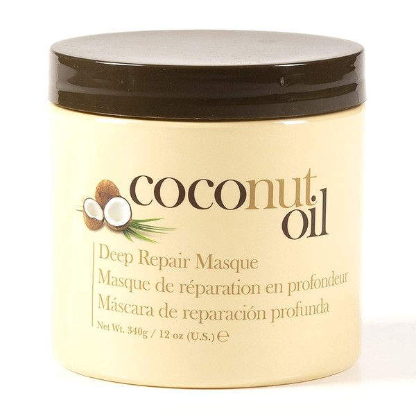 Hair Chemist Coconut Repair Masque, Hair Mask Deep Conditioning Hair Treatment, Helps Repair and Regrow Damaged Hair, Nourishes the Scalp and Revitalizes Hair, Safe For Color Treated Hair, 8 Ounce