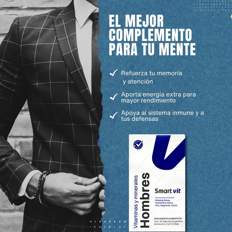 SMART VIT | Paquete de 2 piezas | Vitaminas y
