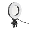 Clip On Ring Light with Clamp Mount for Laptop Video