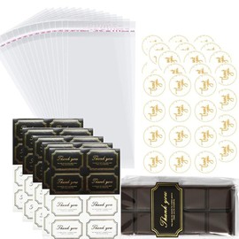 Timxzylphor Pistachio Chocolate Bar 100 Pcs Wrappers with 180Pcs stickers for DIY Chocolate Lovers Small Batched Custom Sweets