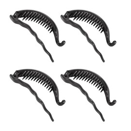 Anneome Clip De Garra Grande Con Abrazadera De Delfín Y Pinza De Plátano Juego De 4 Piezas Para Peinar Cabello Grueso Y Medio Accesorios Para El Cabello Resistentes Y Fáciles De Usar