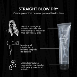 Bumble and Bumble Straight Blow Dry Crema para peinar Protector Térmico