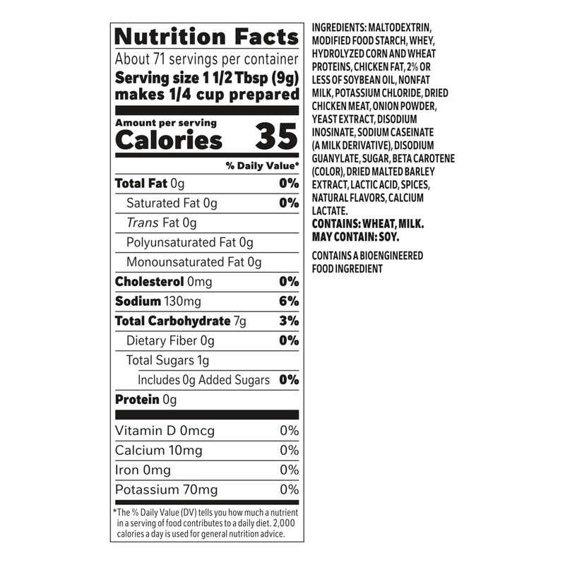 Trio Low Sodium Poultry Gravy Mix, Dehydrated Foods, Low Sodium