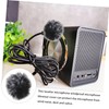 SUPVOX 4 Pcs Microphone Noise Canceling Cover Mic Fur Filter