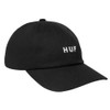 Huff Men's Cap Hat 016, Black, Free size