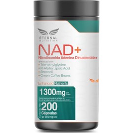 NAD+ Puro y Resveratrol 98% para Energía Celular, Antioxidantes y Bienestar de la Longevidad