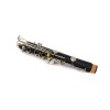 Yinfente Professional Clarinet Bb Key 17 key Ebonite Clarinet Nickel