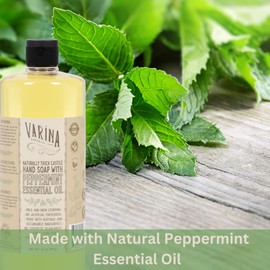 Varina Liquid Soap - Liquid Organic Castile Soap Peppermint - 32oz
