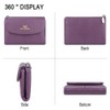Royal Bagger RFID Blocking Women's Short Wallet Genuine Cow Leather