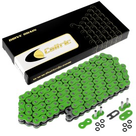 Kawasaki O-Ring Drive Chain for Kawasaki ZX600 ZX636 Ninja ZX6R ZX-6R 2007-12 2013 Green