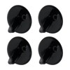 Gxcdizx 4-Pack WB03T10236 Burner Control Knob, Gas Range Knobs Black