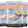 3 NEW ESSENTIALS Large VACUUM STORAGE BAG SPACE SAVER 17.5