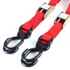 Heavy Duty Motorcycle Tie Down Straps Auto Lock Transport Bike