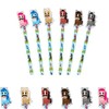 12 x Horse Pony Pencils & Eraser Tops Girls Party Bag Fillers