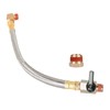 F Fityle Extended Tank Drain Assembly Set Elbow Fitting Easy
