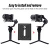 Vbestlife Tripod Plate for Ronin Rsc2 Rs2 Rs3 Tripod Ball
