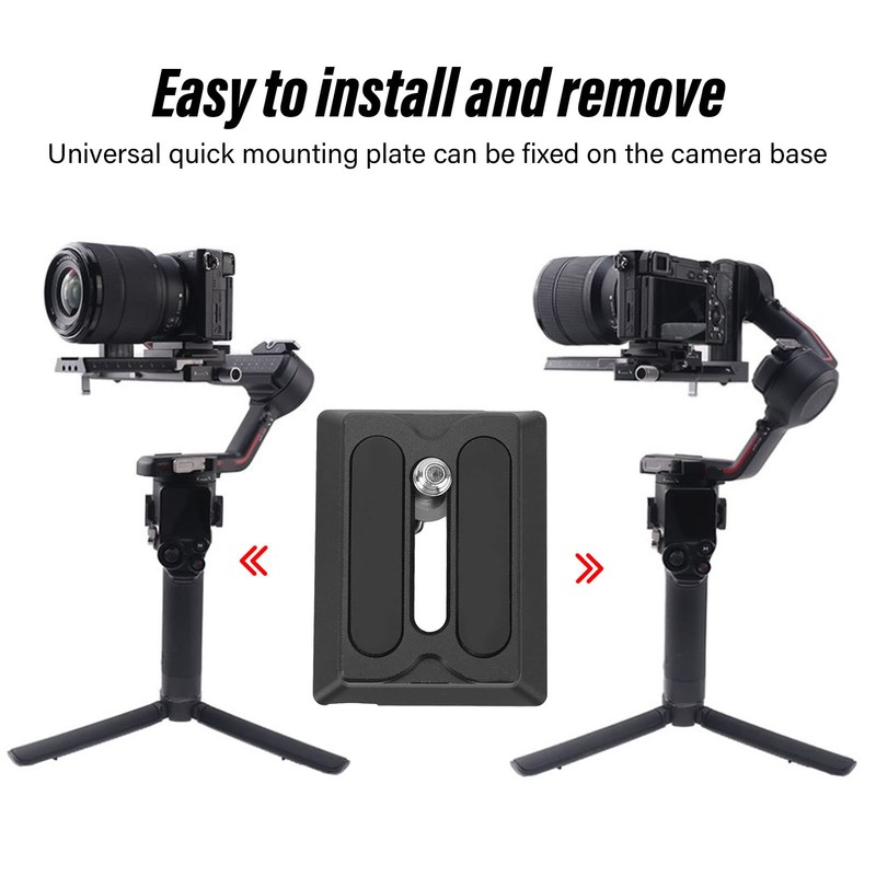 Vbestlife Tripod Plate for Ronin Rsc2 Rs2 Rs3 Tripod Ball