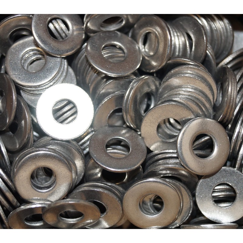 Body Washers M12 Stainless Steel V2A Set of 4 Washers