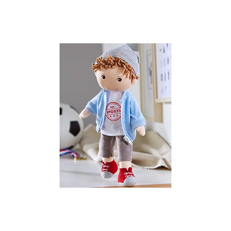 HABA 305971 Arne Doll, 30 cm, from 1.5 Years, with