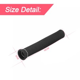 JNNJ Pack of 8 High Performance Heat Protection Spark Plug Sleeves Wire Boot 1200° Spark Plug Wire Protection Caps, Spark Plug Heat Shield Spark Plug Protection for Cars