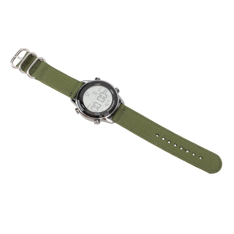 Men Digital Sports Watch Waterproof Alarm Countdown Dual Time Zone