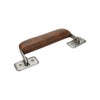 UTALIND 2 Pack Metal Luggage Handles Vintage Leather Handle 110mm