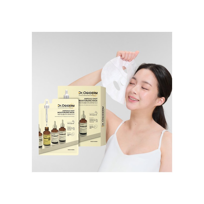 Dr. Ogidum [Dr. Ogiderm] Ampoule Shot Moisturizing Mask Pack 30g