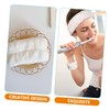 PACKOVE 1Set Comfortable Wrist Band Headband Spa Makeup Headbands Compact