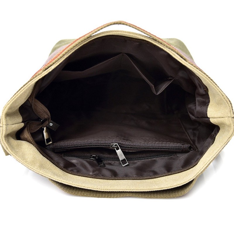 ABLE Cavans Shoulder Bag Casual Messenger Crossbody Bags, 5-canvas Multicolor,