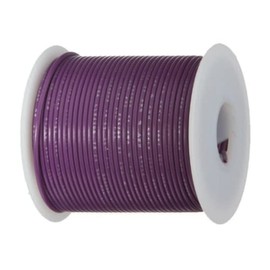 1 Pcs 25 ft Violet TXL Automotive Stranded Hook Up Wire 18 AWG Gauge 60 Volts | #AA77DL