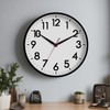 AKCISOT 16 Inch Wall Clock Large Silent Non-Ticking Wall Clocks