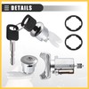 REPAIROCK Ignition Switch Lock Cylinder, Door Lock Cylinder Kit, for