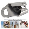 7075 Aluminum Outdoor Rock Climbing Chest Ascender Riser Safety Rope