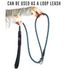 Locking Carabiner Dog Leash – Heavy Duty Rope Leash for