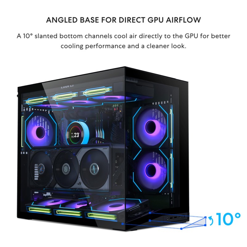 LIAN LI O11D MINI V2 | Compact ATX Mid-Tower Airflow