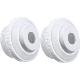 Hechangneng SP1419D Pool Spa Directional Flow Hydrostream Return Jet Fitting with Adjustable 3/4" Opening Rotating Eyeball with 1-1/2" Mip Thread for Hayward (2 Pack)