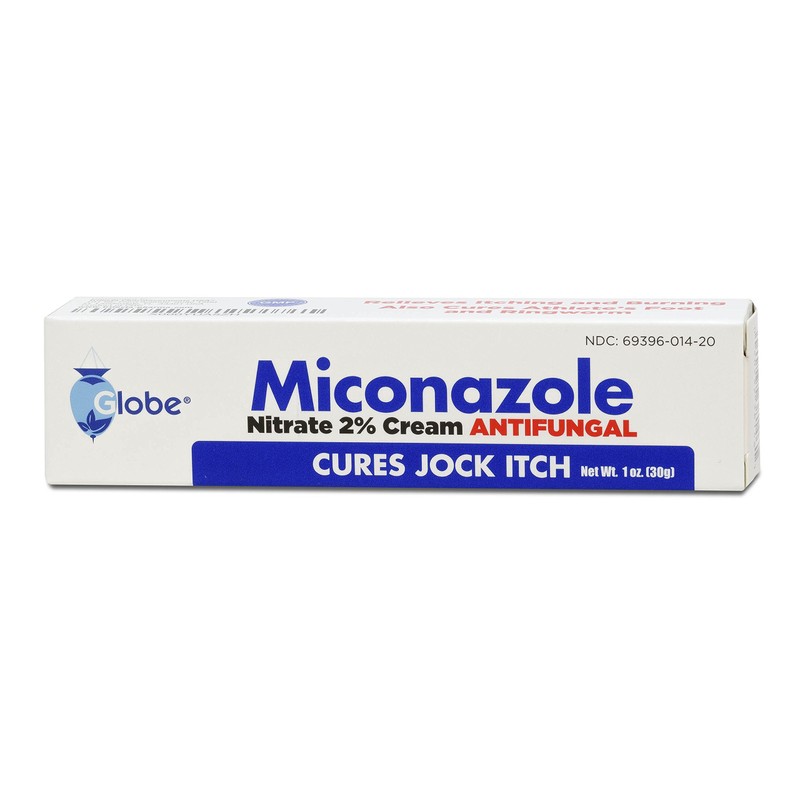 Miconazole Globe (3 Pack) Nitrate 2% Cream 1 oz, Cures