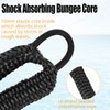 Bungee Dock Lines for Boat, 4 feet Mooring Ropes, Shock
