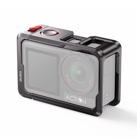 llano Camera Cage for DJI Osmo Action 5 Pro/4/3 - Multifunctional Extended Camera Protection Osmo Action 5 Pro/4/3 Accessories